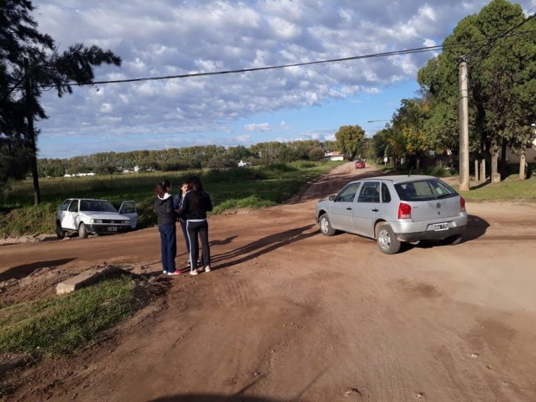 Accidente en Colonia Caroya (Prensa Polícia)