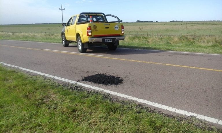 Vialidad Provincial realizó mantenimiento en ruta 113/02.