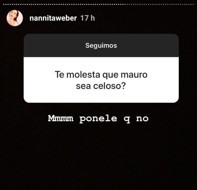 Natalie Weber respondió preguntas a través de Instagram