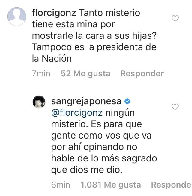 La China se enojó con sus seguidores. (Foto: Captura de Instagram)