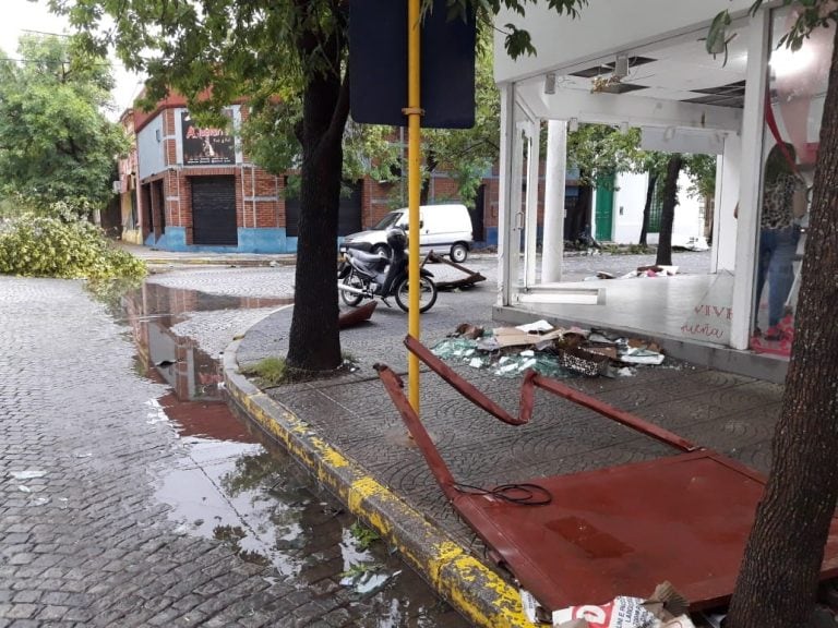 Tormenta en Córdoba.