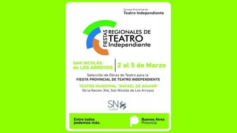 San Nicolás, sede de la Fiesta Regional del Teatro Independiente 2017.