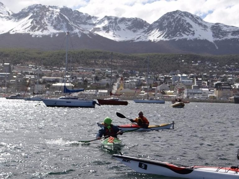 Canotaje en Ushuaia