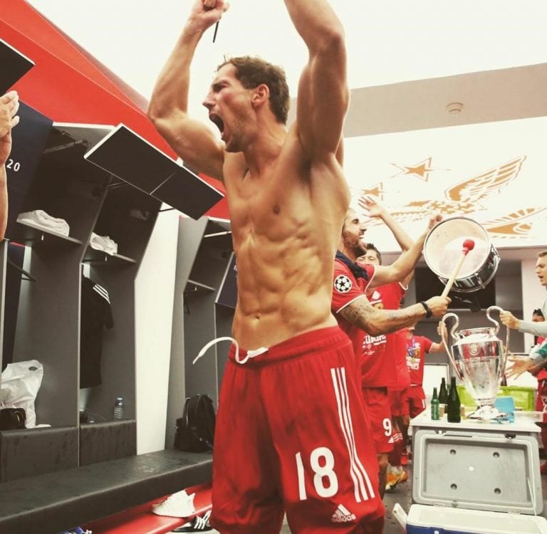 Leon Goretzka y las claves de su impresionante cambio físico.  (Foto: Instagram)