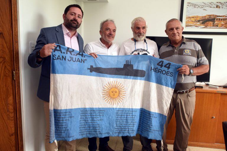 Guillermo Tibaldi ex Comandante del Submarino ARA San Juan que subirá el Aconcagua