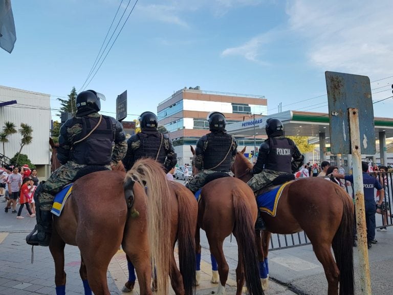 Dispositivo de seguridad.  Fotos de Adolfo Morales