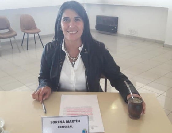 La concejala Lorena Martín es de las que presentó la iniciativa en la ciudad del Valle de Uco.