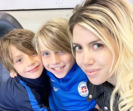 Wanda Nara y sus hijos. (Instagram/wanda_icardi).