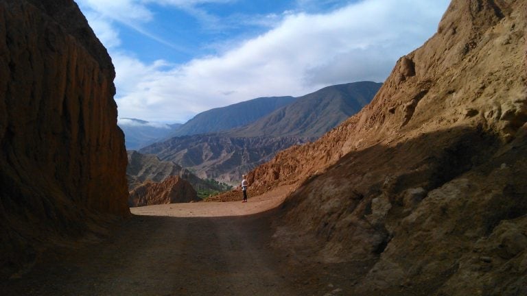 La magnificencia de las montañas, en Purmamarca.