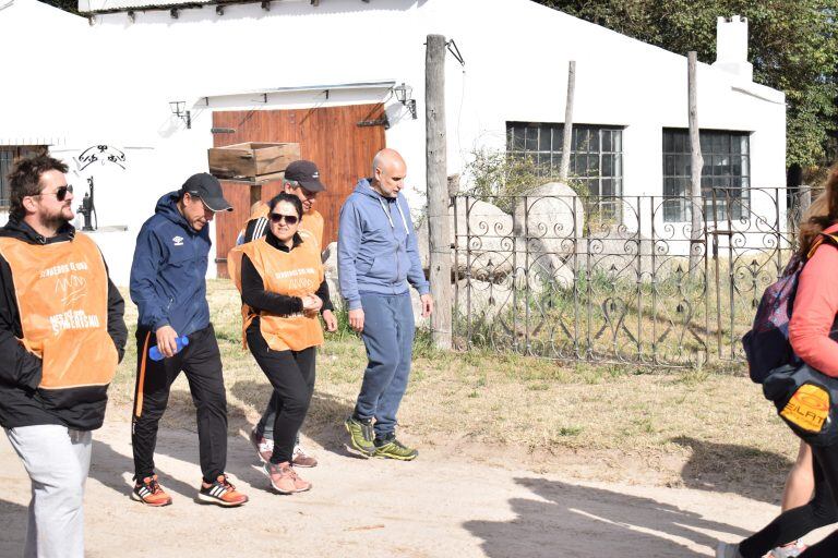 Senderismo en las calles