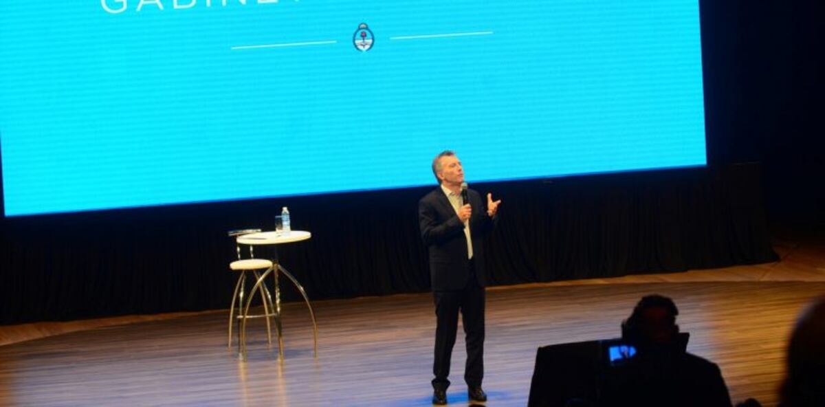 Mauricio Macri brindó un discurso en el CCK y dijo estar "caliente con la mentira"
