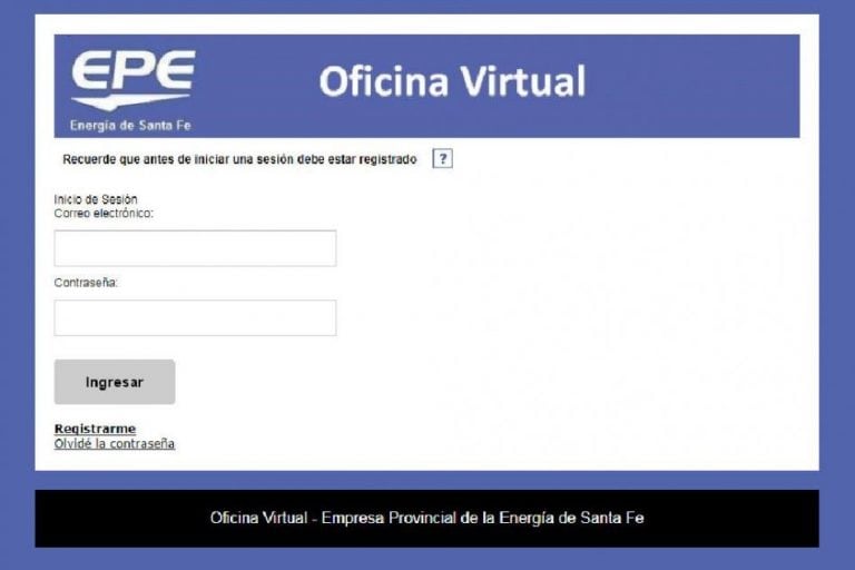 Oficina Virtual de la EPE.