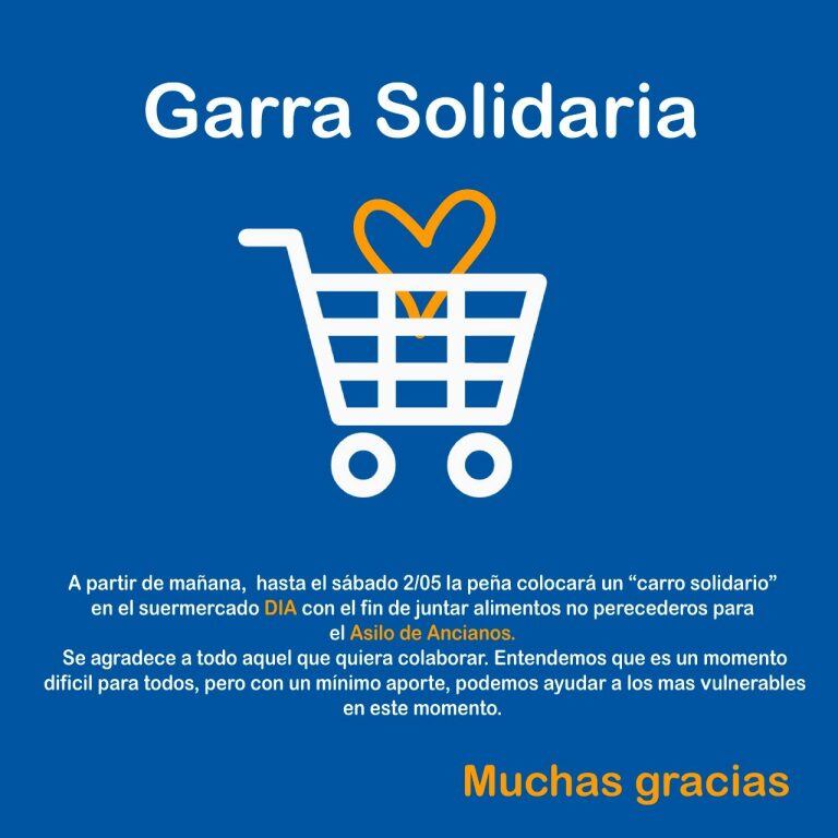 "Carro Solidario" Peña Garra Xeneize