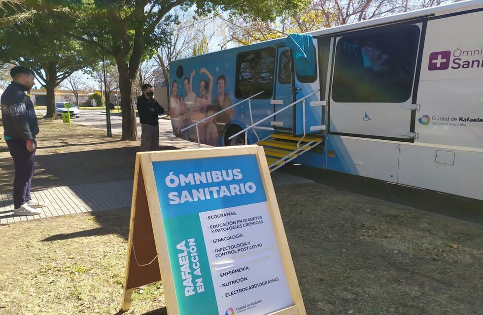 El Ómnibus Sanitario continúa en barrio Belgrano