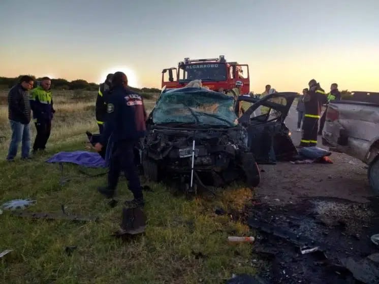 Accidente con 7 muertos en la ruta 22