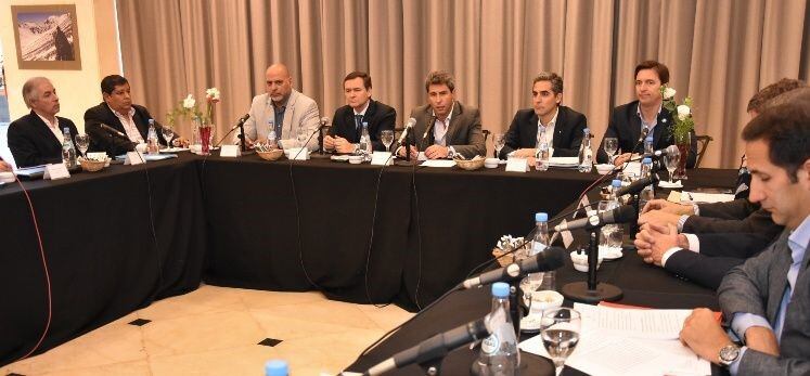 En la apertura estuvo el gobernador Sergio Uñac. Hubo representantes de todas las provincias mineras.