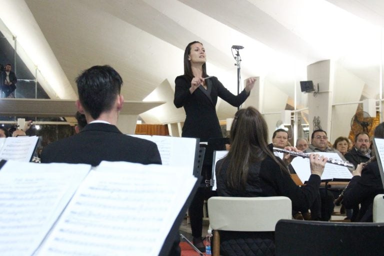 Banda Sinfónica de Arroyito en la Iglesia Prinicipal