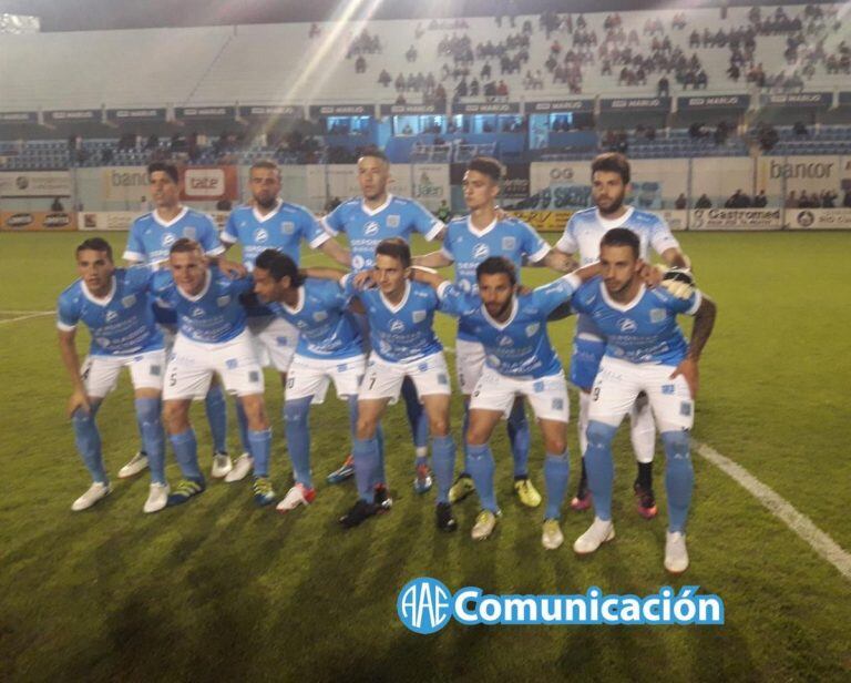 El Celeste arrancó perdiendo casi de entrada. Lo empató por Beraldi.