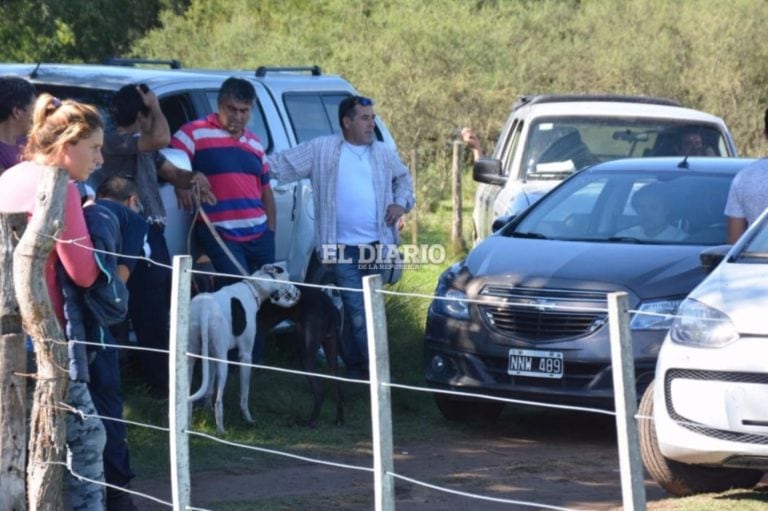 Detuvieron una supuesta carrera de galgos en San Luis. Foto: El Diario de la República.