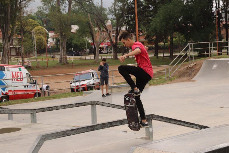 Los mejores skaters de todo el país se reunieron en Carlos Paz.