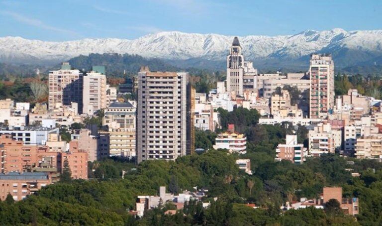 El sismo se sintió en los edificios de la Ciudad de Mendoza.