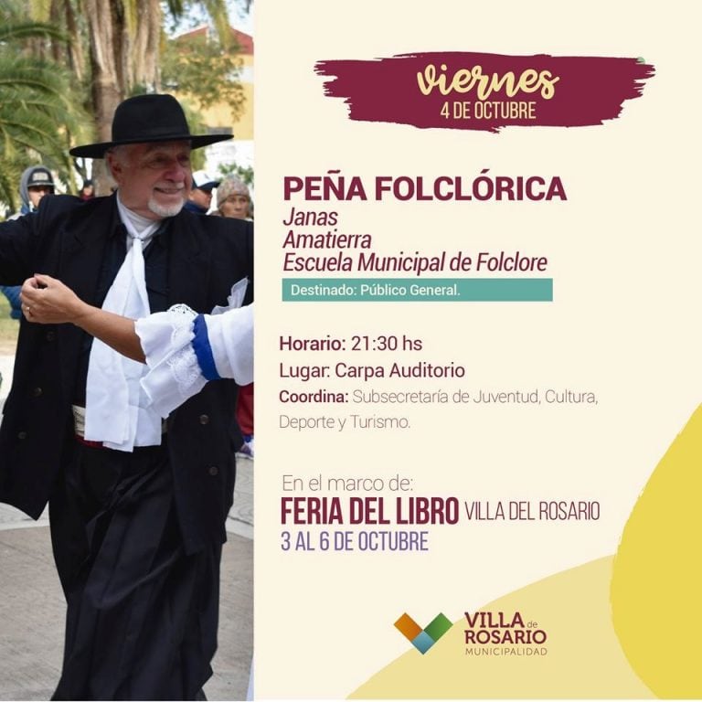 Feria del Libro Villa del Rosario