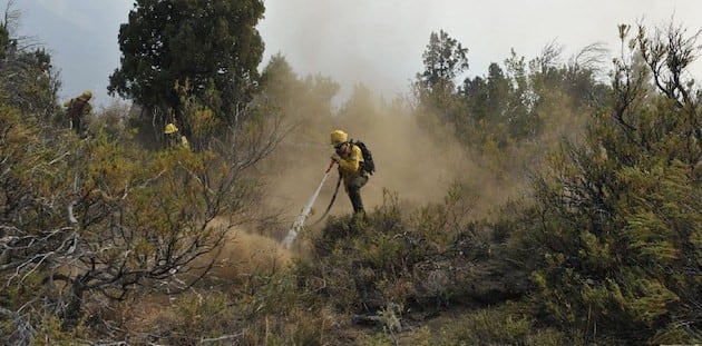 Los bomberos necesitan ayuda del Estado.