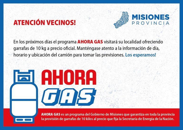 "Ahora Gas"