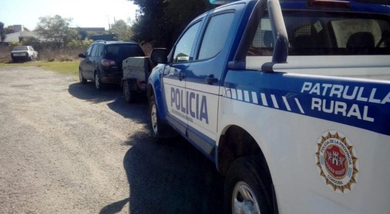 Detención de tres sujetos por merodeo rural.