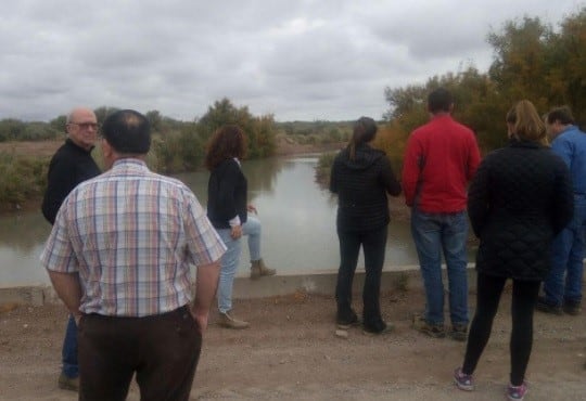 David Cangealosi, director de Hidráulica y miembro de la Comisión Interprovincial del Atuel Inferior (CIAI), afirmó que el "caudal de agua es normal".