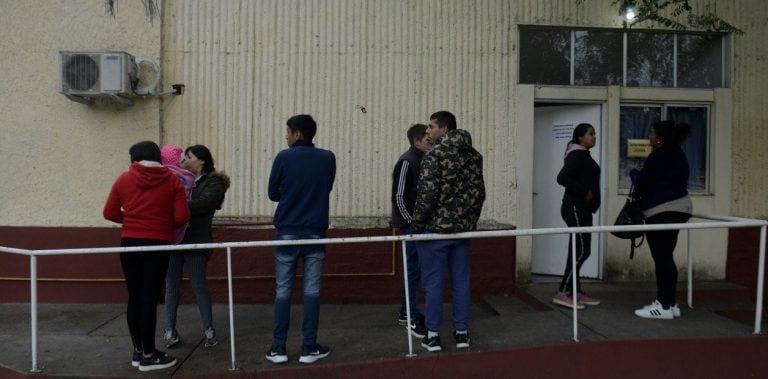 Interesados en el Servicio Cívico Voluntario fueron a Campo de Mayo. (Emmanuel Fernández)