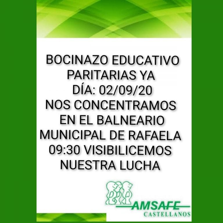 Flyer bocinazo