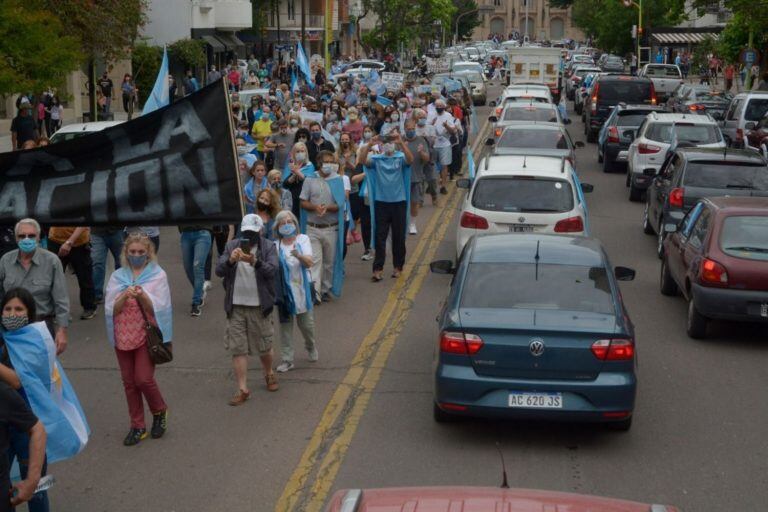 Marcha en Bahia Blanca