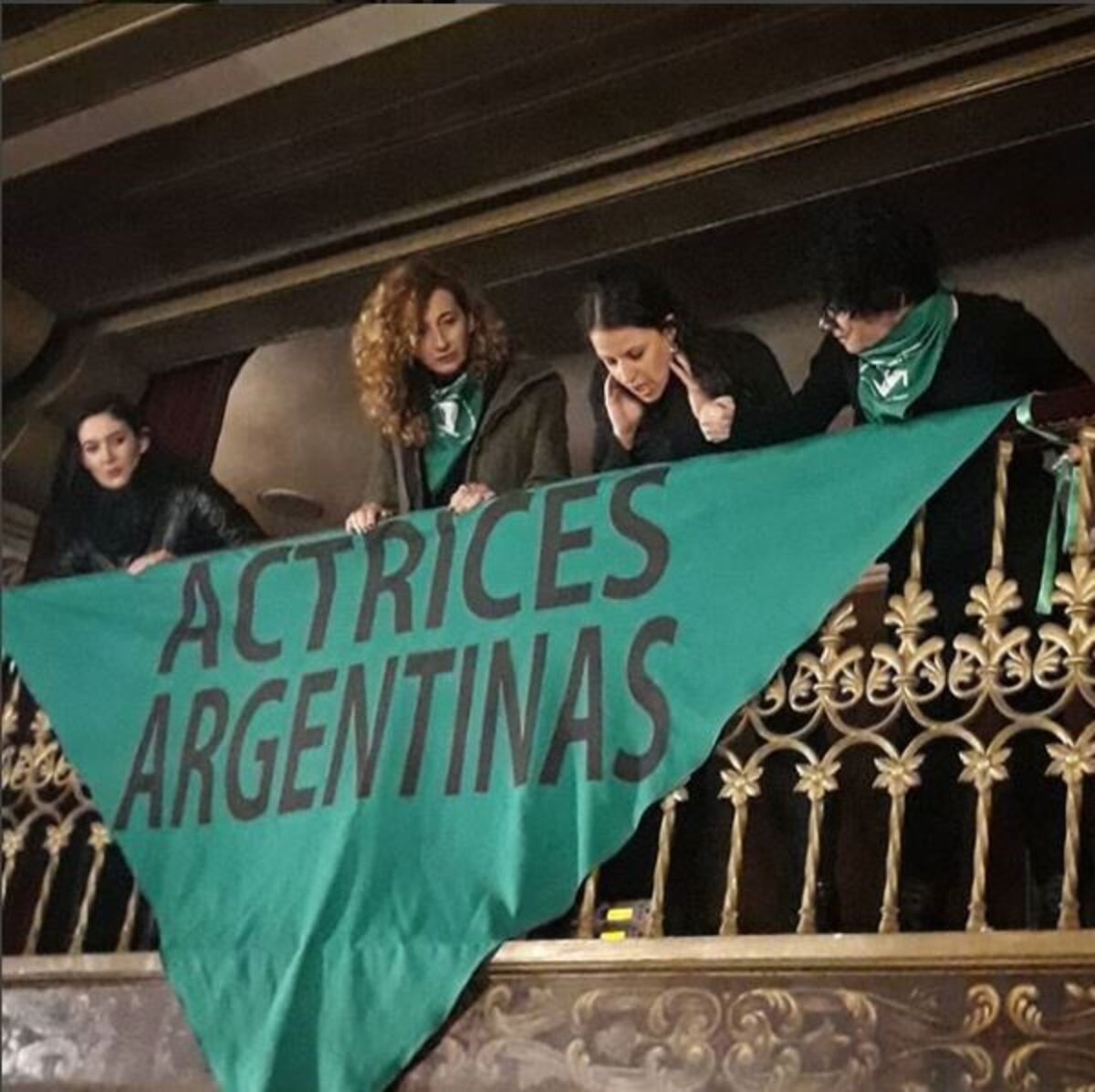 Actrices Argentinas convocaron a una marcha a favor de la ley del aborto