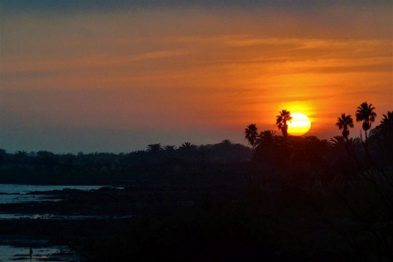 Atardecer en Miramar de Ansenuza - PH Hugo Giraudo