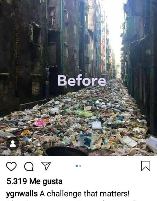 Trashtag Challenge
Crédito: Instagram