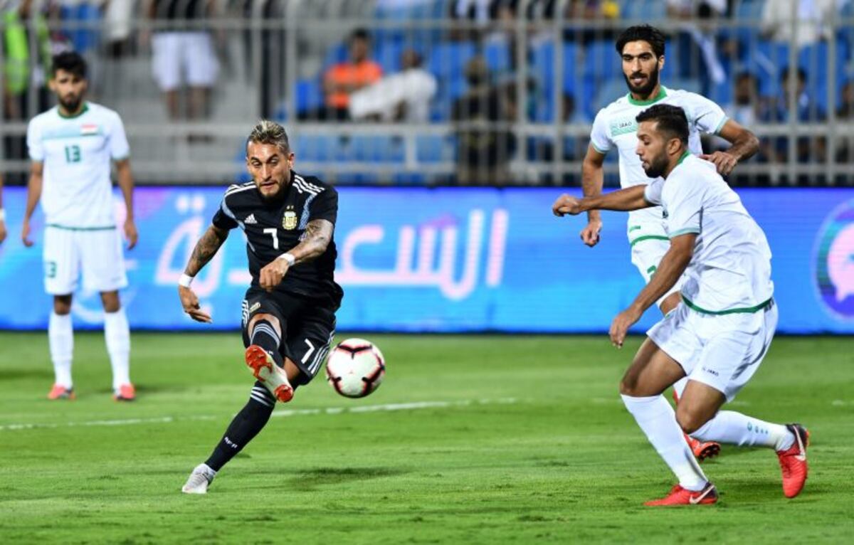 Sin Messi, la Selección Argentina de Scaloni goleó 4-0 a Irak en Arabia Saudita