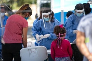 Se llevaron a cabo unos 502 test rápidos y 205 hisopados. (Foto: prensa Gobierno de la Provincia de Córdoba).