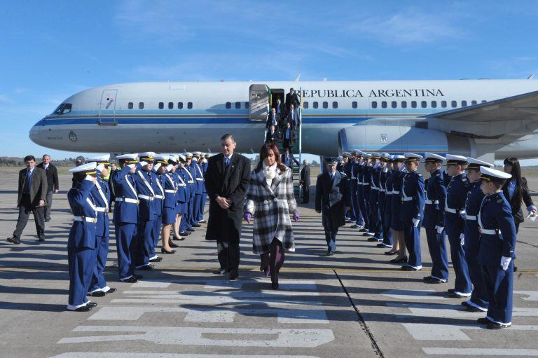 El avión presidencial Tango 01