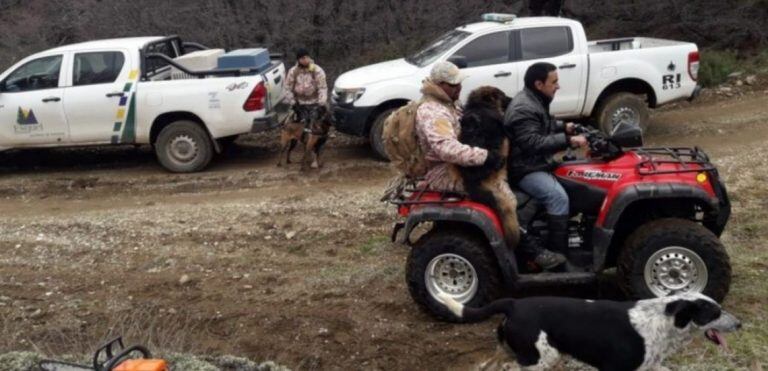 La mujer desapareció ayer.