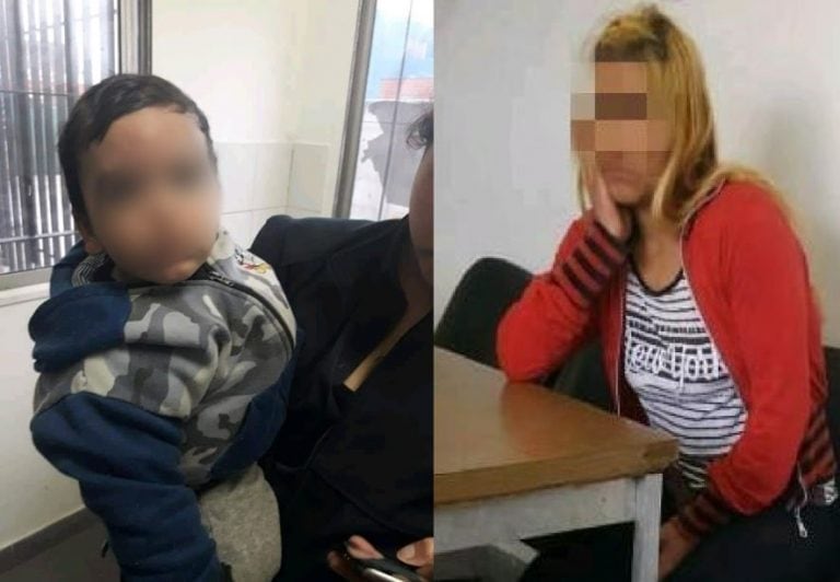 Encontraron a la madre que había dejado a su hijo en Florencio Varela.