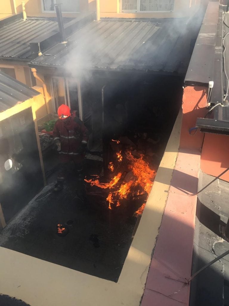 Incendio en Ushuaia.