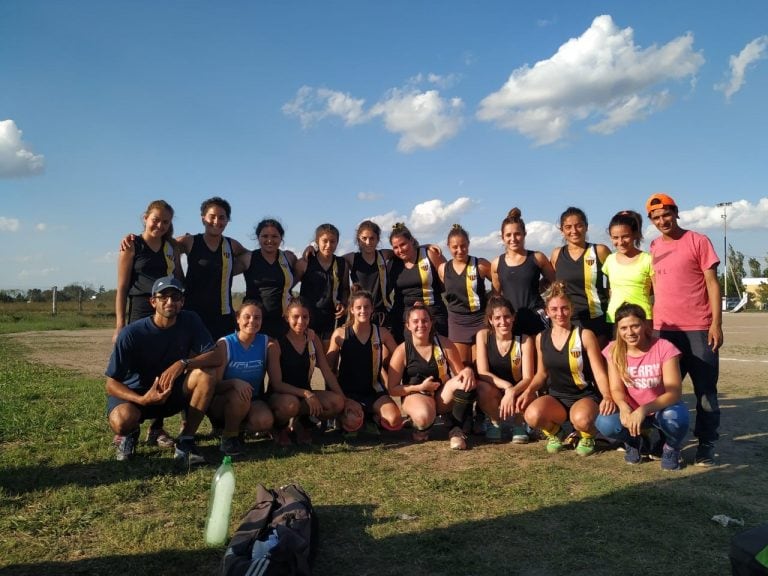 Hockey femenino Centro Vecinal San Miguel Arroyito