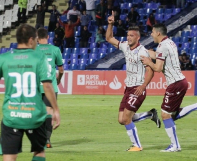 Ramis convirtió el gol de Godoy Cruz ante San Martín de San Juan.