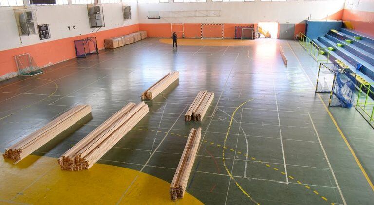 pido flotante para Gimnasio Mirta rearte