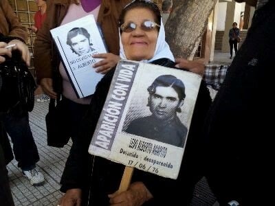 Marcela Brizuela de Ledo - Presidenta de la Filial Riojana de Madres de Plaza de Mayo