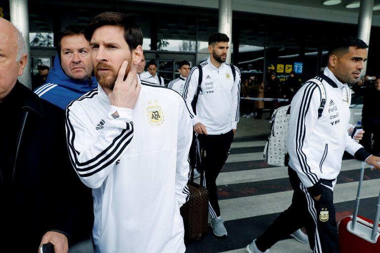 La Selección ya está en Madrid. (Foto: EFE)