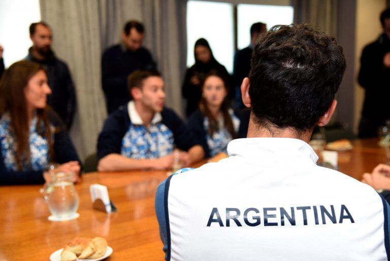 Distinguieron a deportistas rosarinos que participaron de los Panamericanos (Municipalidad de Rosario)