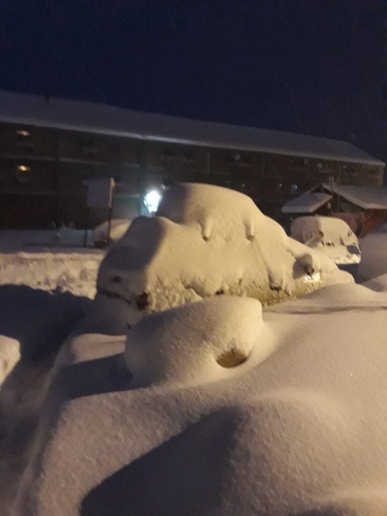 Nieve en Las Leñas