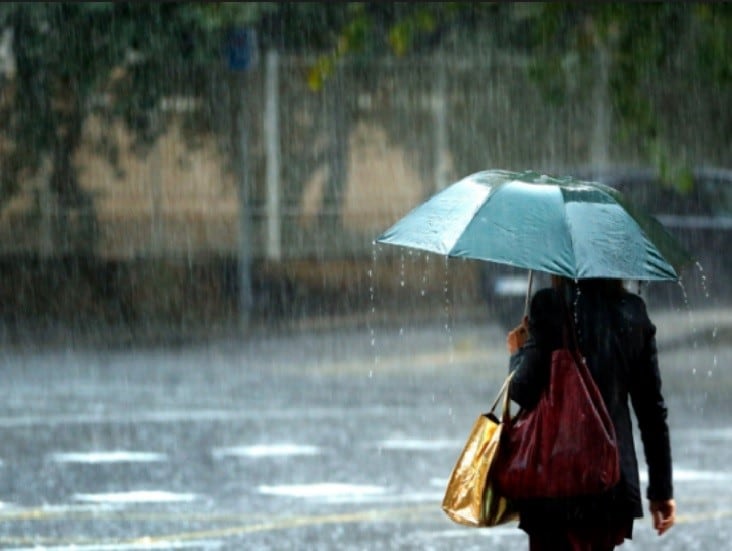 Fuertes lluvias en Mendoza